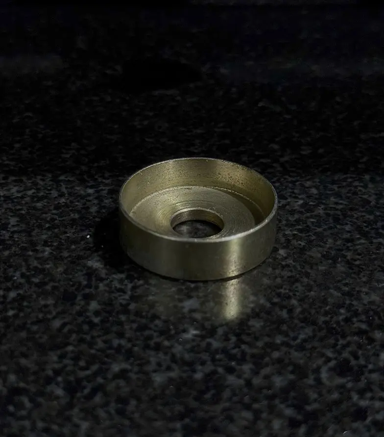 componente usinado cnc